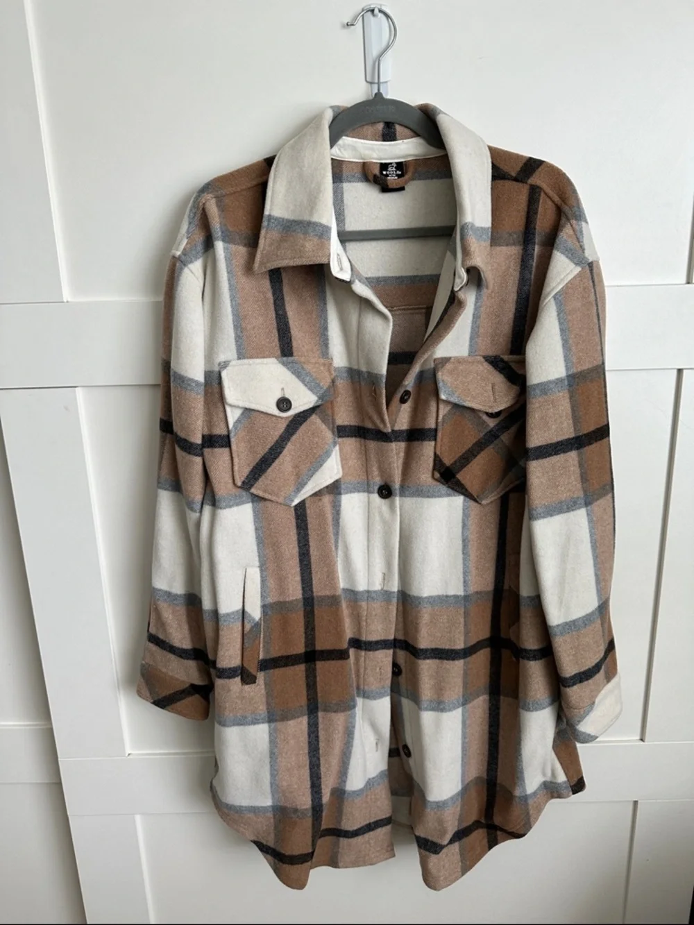 WoolX Sutton long shacket - Picture 1 of 3
